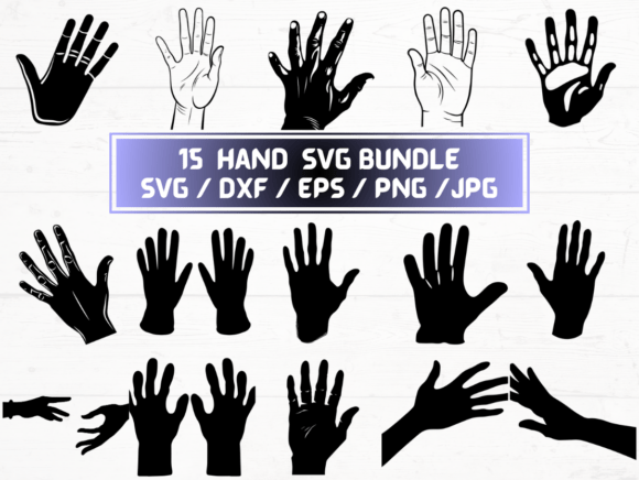 15 Hand SVG Files: Strategic Use for Designers, Marketers, and Creators