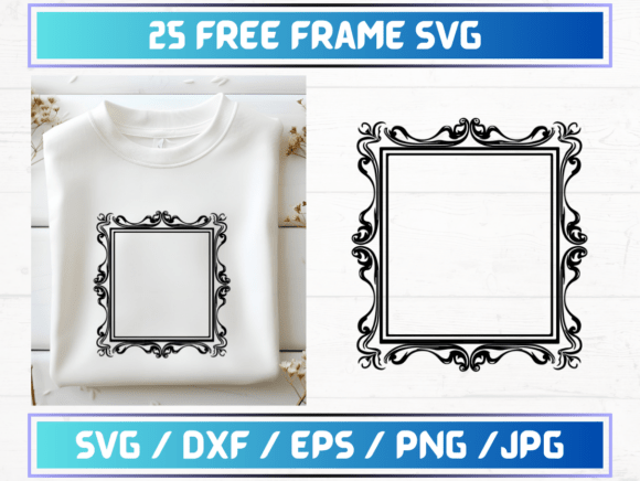 25 Frame SVG Files: A Versatile Digital Asset for Designers and Creators