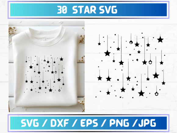 30 Star SVG Files: A Comprehensive Guide for Designers and Creators