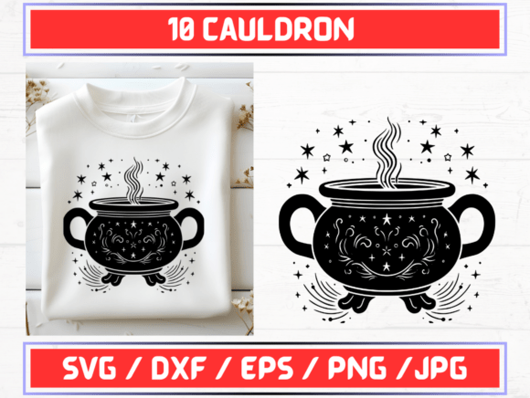 Cauldron SVG Bundle: A Versatile Digital Asset for Creative and Professional Workflows