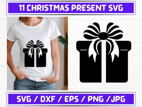 Christmas Present SVG: A Versatile Digital Asset