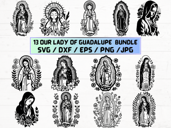 Our Lady of Guadalupe SVG Files for Cricut: A Digital Resource for Creative Projects