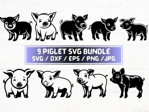 Piglet SVG, DXF, EPS, JPG, PNG: A Versatile Digital Asset for Modern Creators