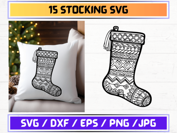 Stocking SVG Bundle: A Versatile Digital Asset for Modern Creators