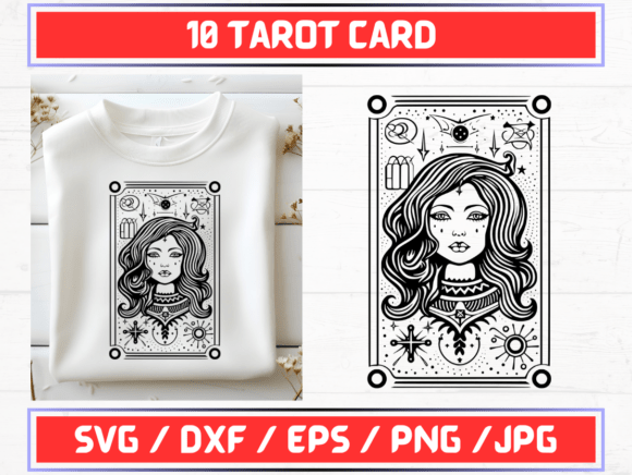 Tarot Card SVG Bundle: A Digital Resource for Creatives and Designers