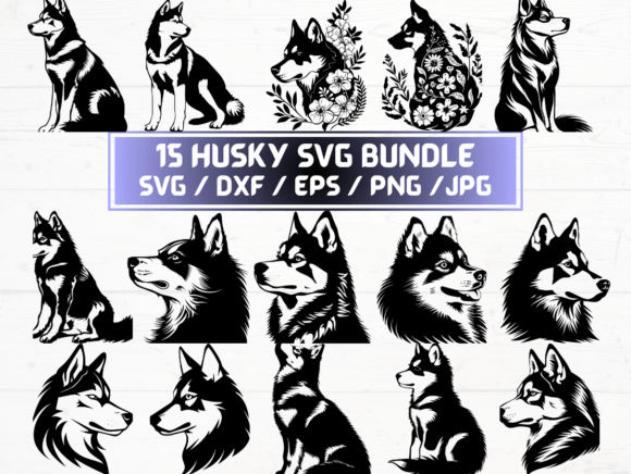 The Power of Husky SVG, DXF, EPS, JPG, and PNG Files in Modern Design and Business