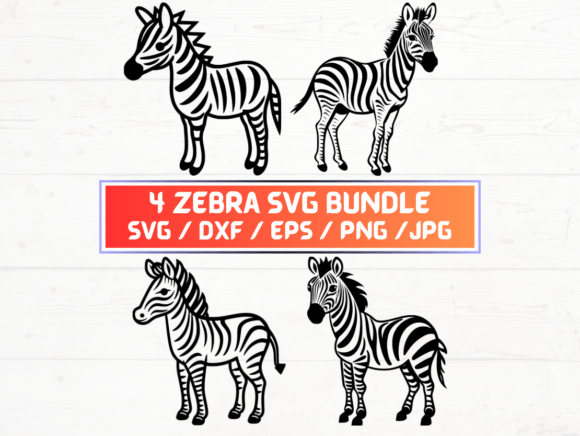 Zebra SVG for Creative Projects